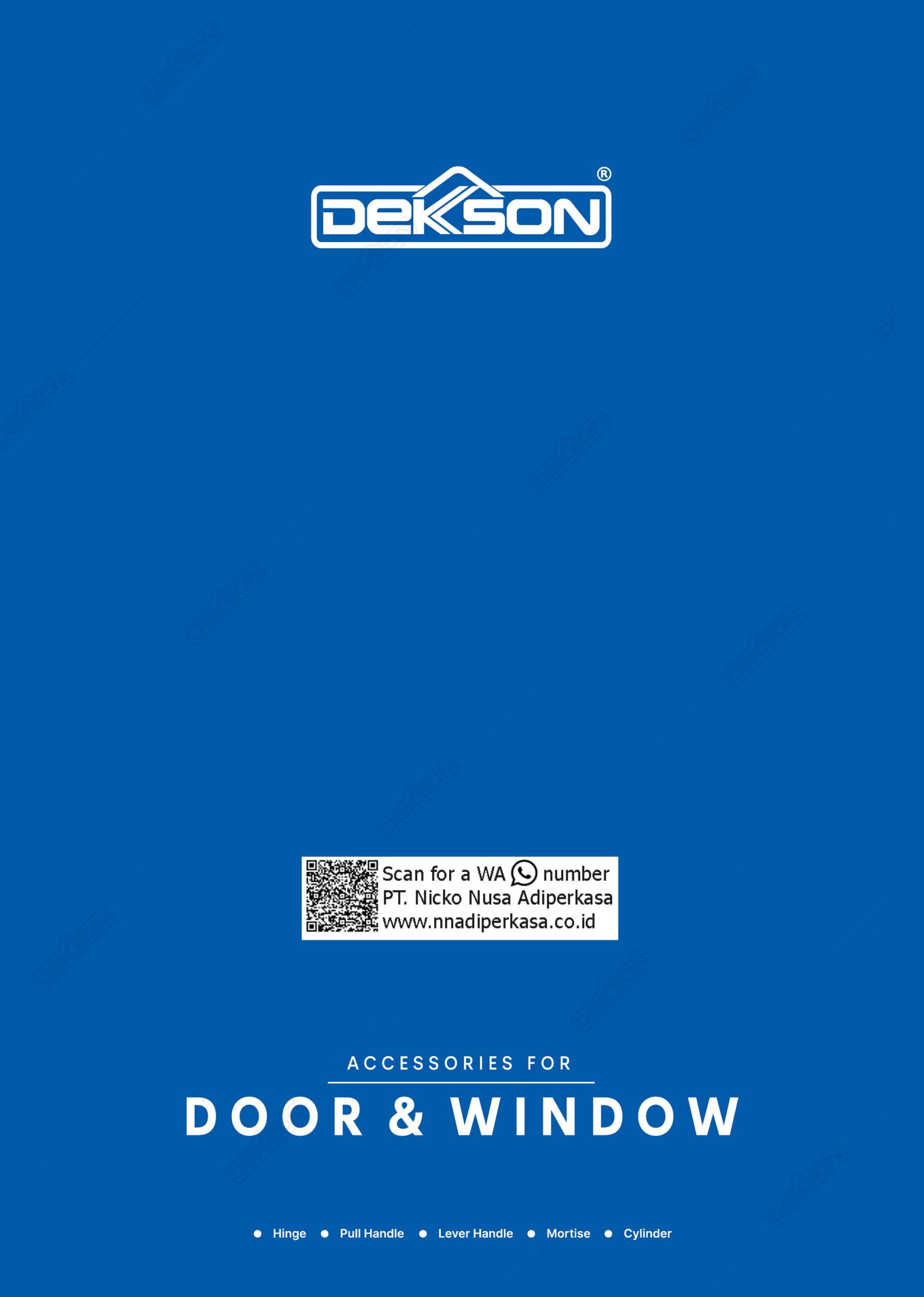 PT Nicko Nusa Adiperkasa Produk Dekkson Hardware Pintu 